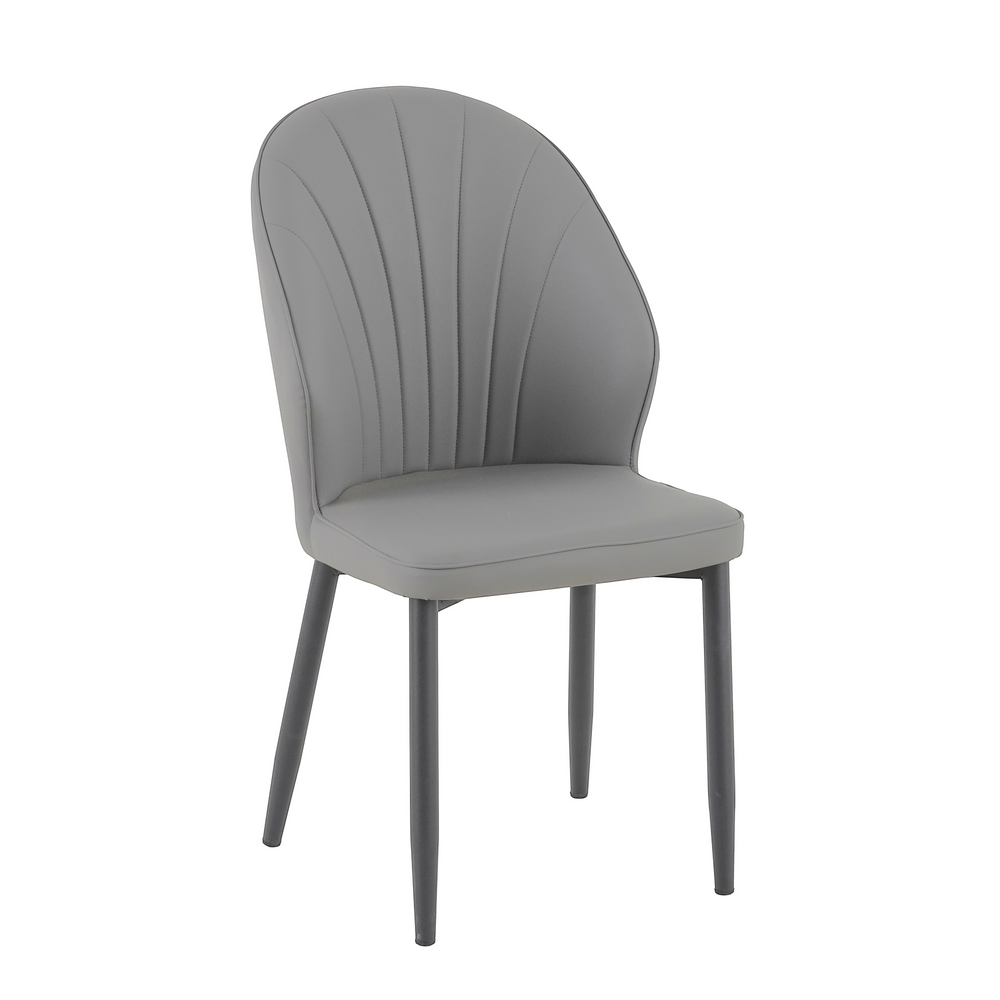 Silla de Comedor Color Plomo ABANICO