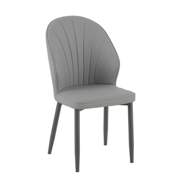 Silla de Comedor Color Plomo ABANICO