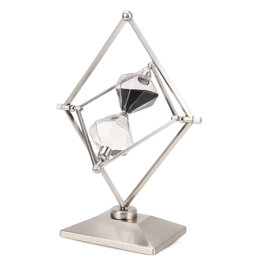 Reloj de Arena VESPER SILVER BLACK