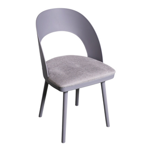Silla de Comedor Plomo TELA