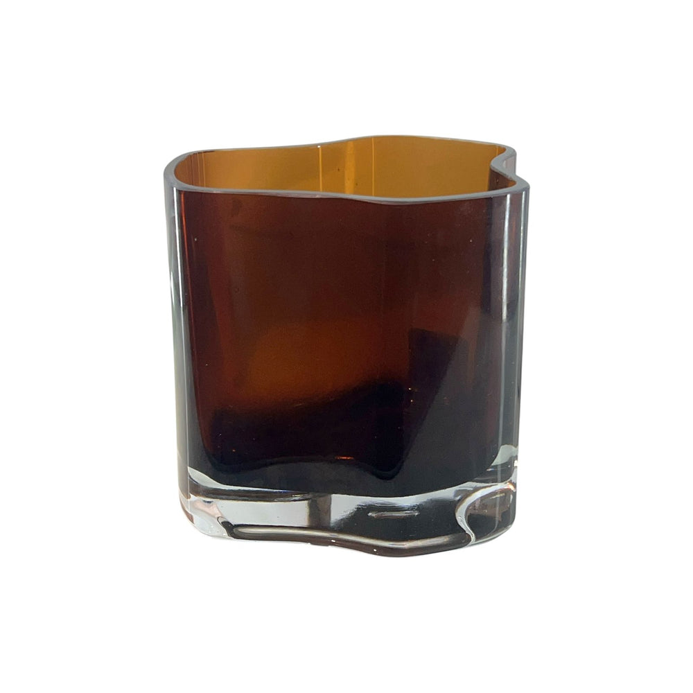 Jarrón Decorativo CARAMELO DORADO