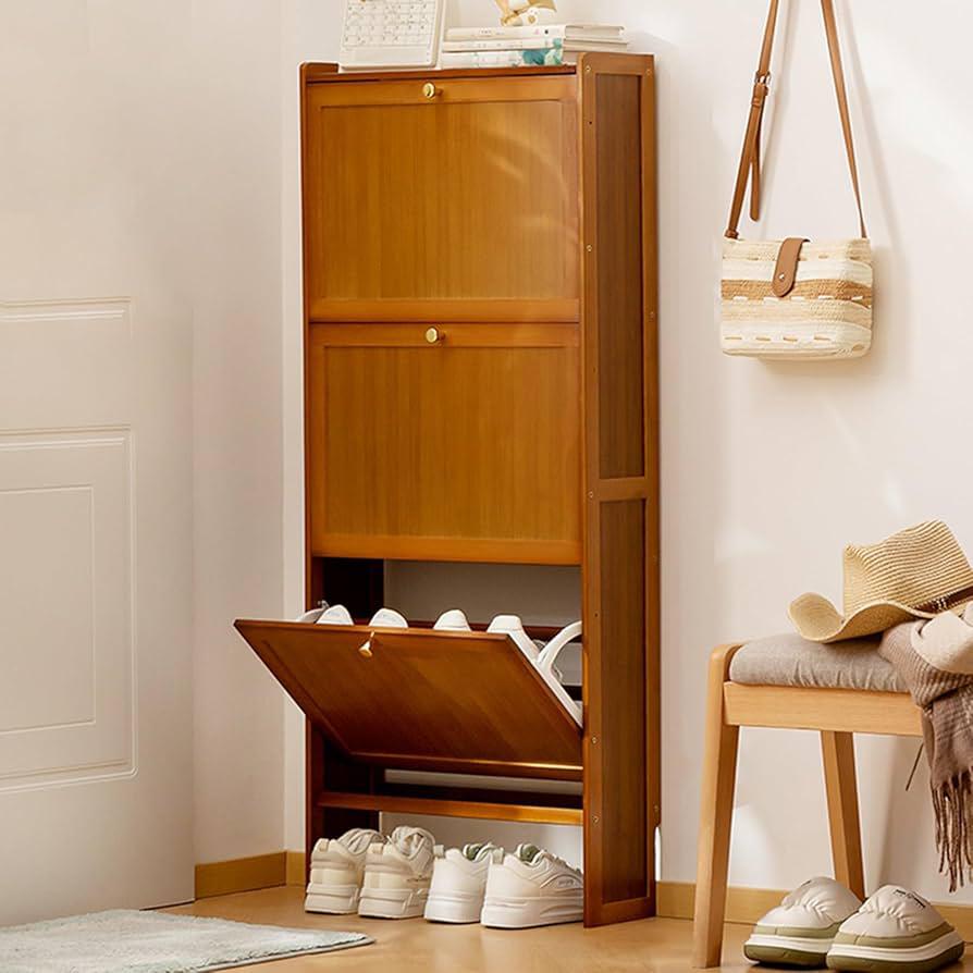 Zapatera de madera 3 Niveles