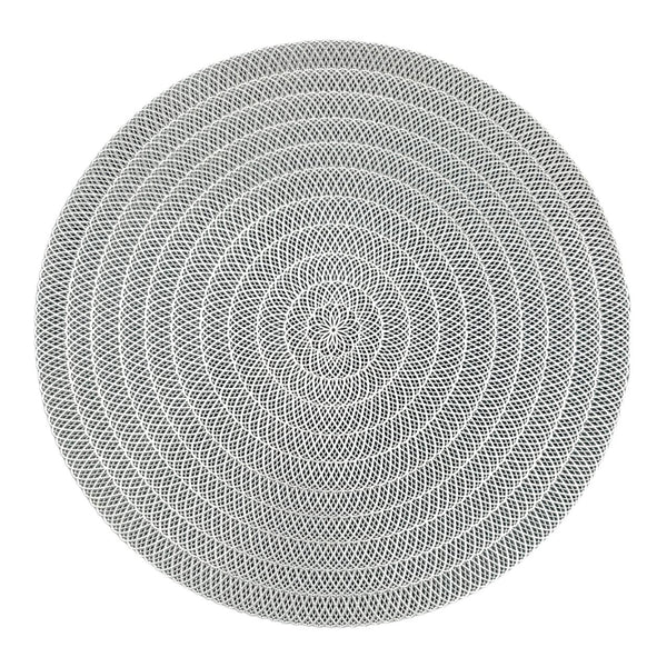 Individuales X6 Redondo Plata ONIX