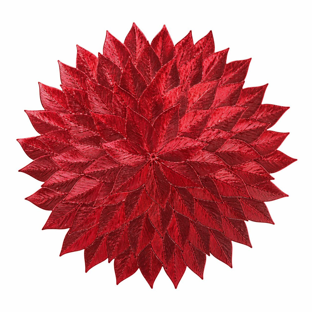 Individuales X6 Redondo Rojo SOL