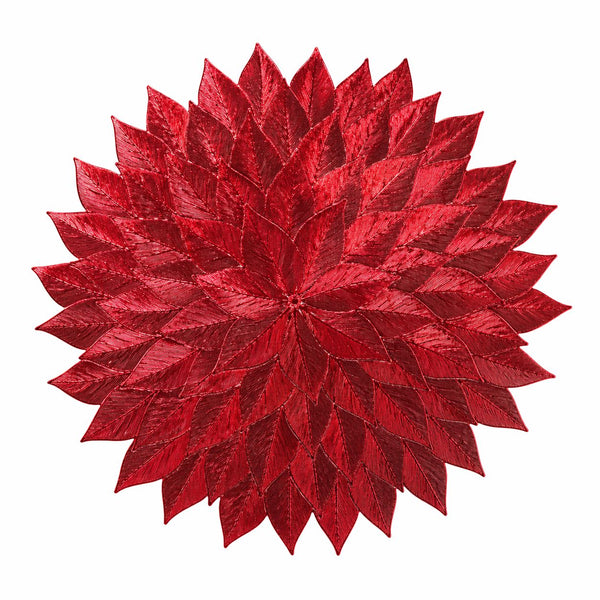Individuales X6 Redondo Rojo SOL