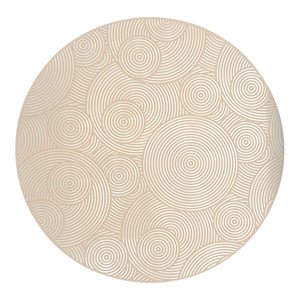 Individuales X6 Redondo Crema ESTELAR