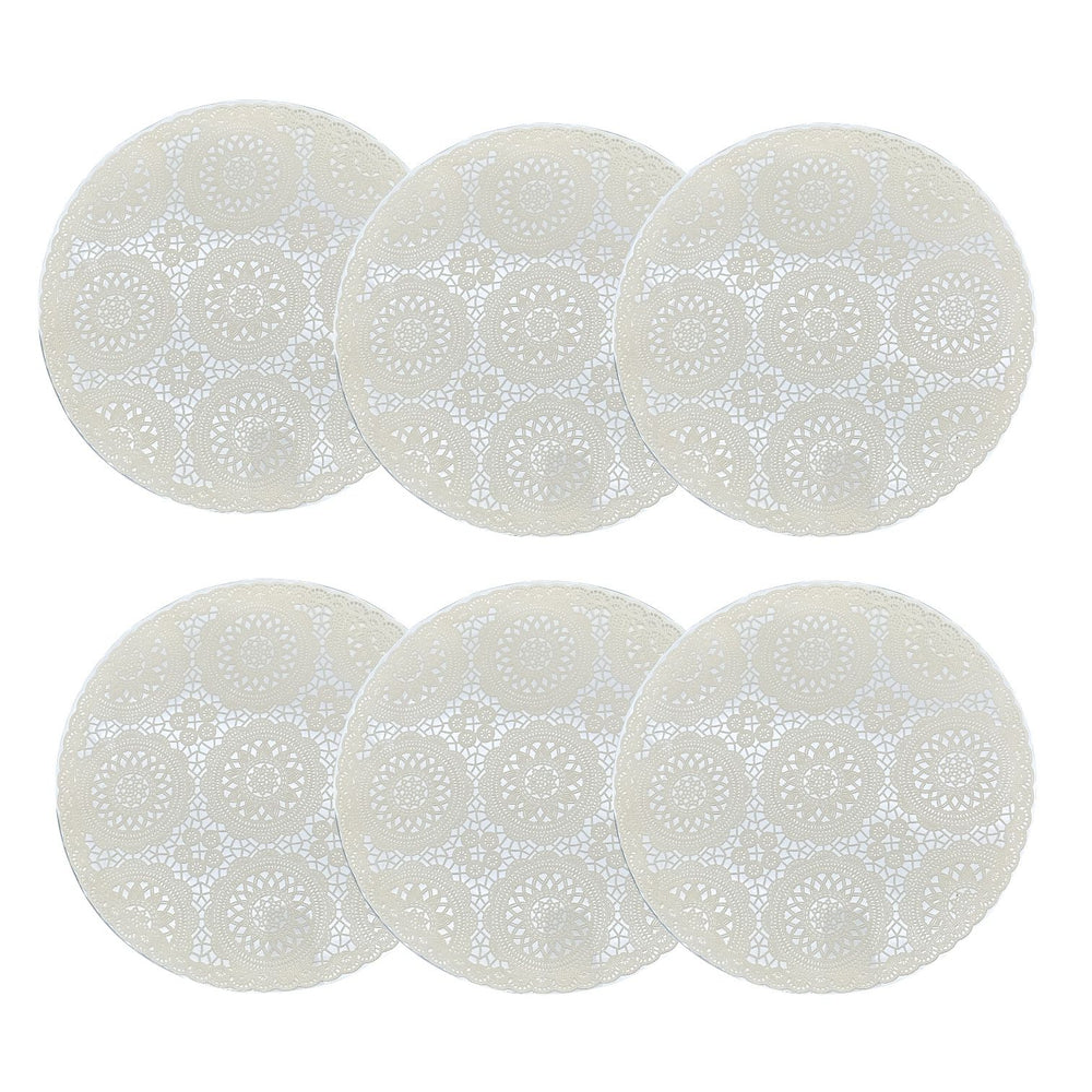 Individuales X6 Redondo Crema BLUM