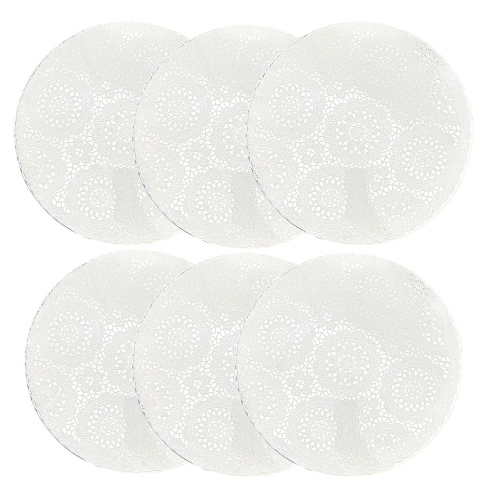 Individuales X6 Redondo Blanco BLUM