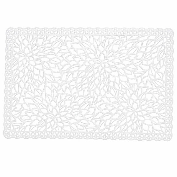 Individuales X6 Rectangular Blanco STRONG