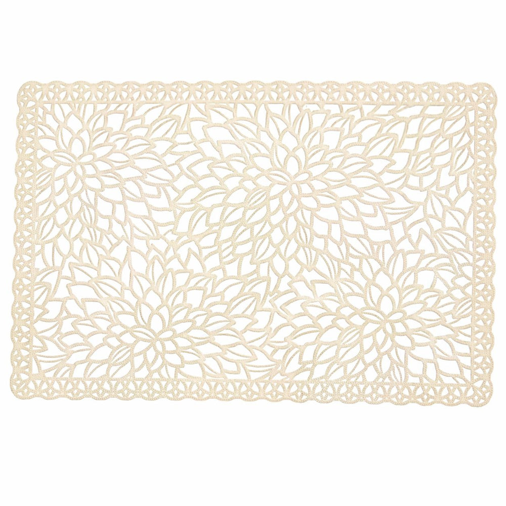 Individuales X6 Rectangular Crema STRONG