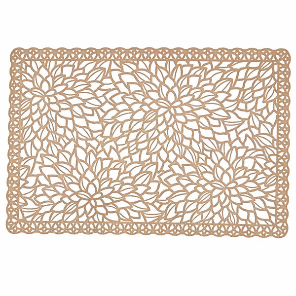 Individuales X6 Rectangular Beige STRONG
