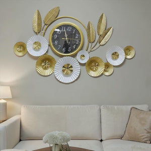 Placa Reloj Metálica ÁTOMOS