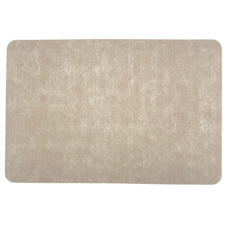 Individuales X6 Rectangular Crema ELEGANT