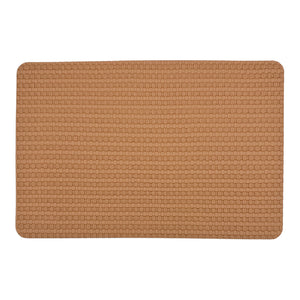 Individuales X6 Rectangular Marrón SUBTLE
