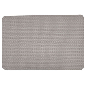 Individuales X6 Rectangular Plomo SUBTLE