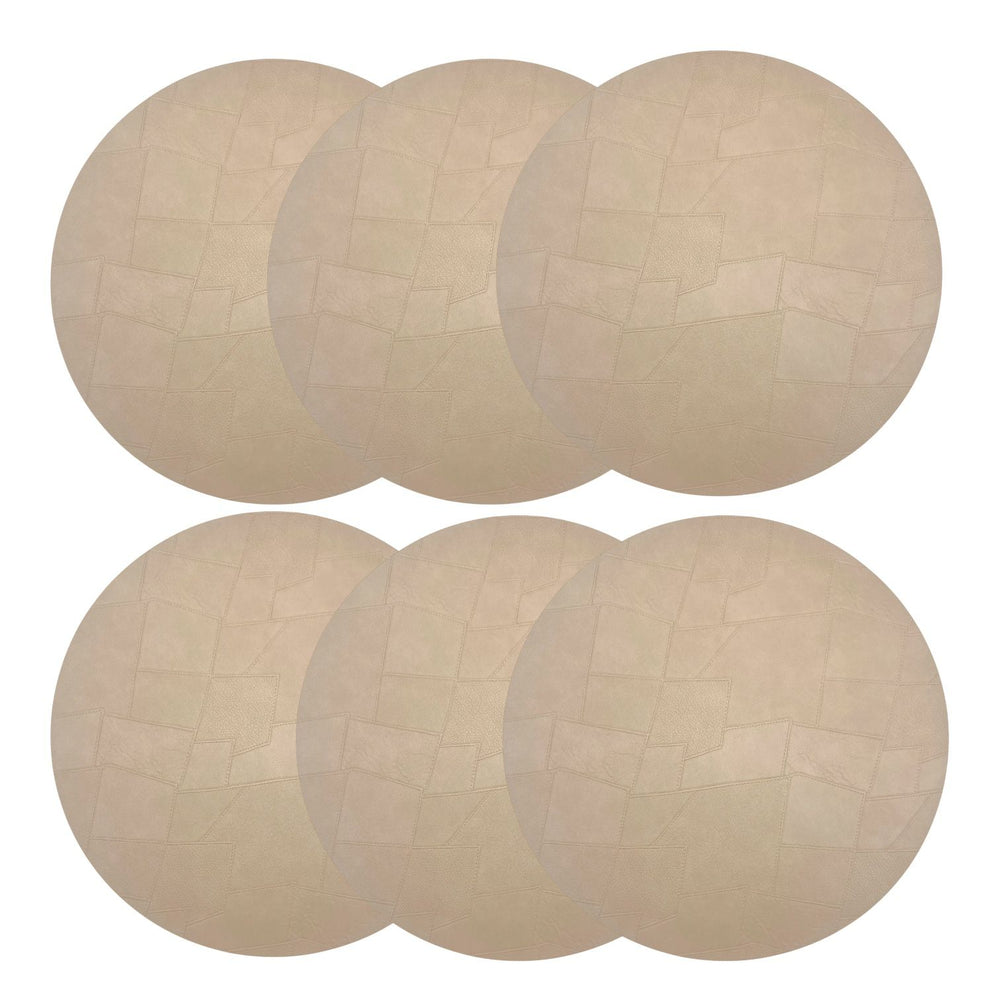 Individuales X6 Redondo Beige INFINITI