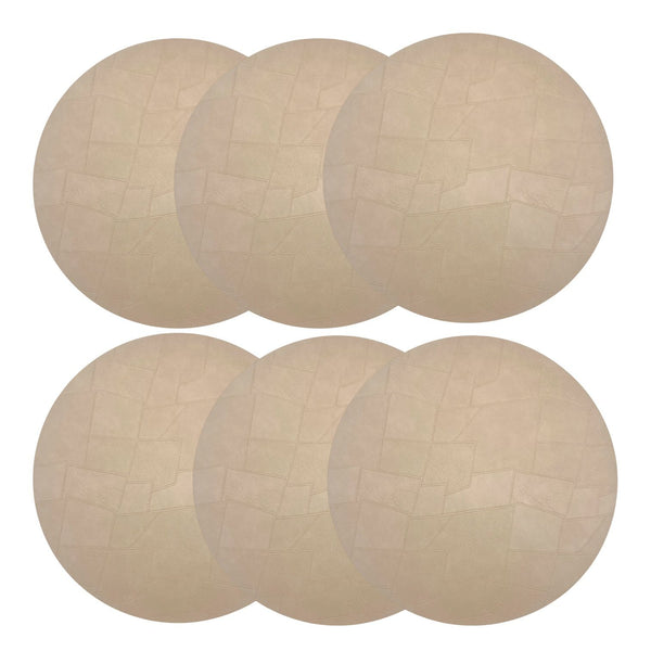 Individuales X6 Redondo Beige INFINITI
