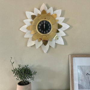 Placa Reloj Metálica GIRASOL