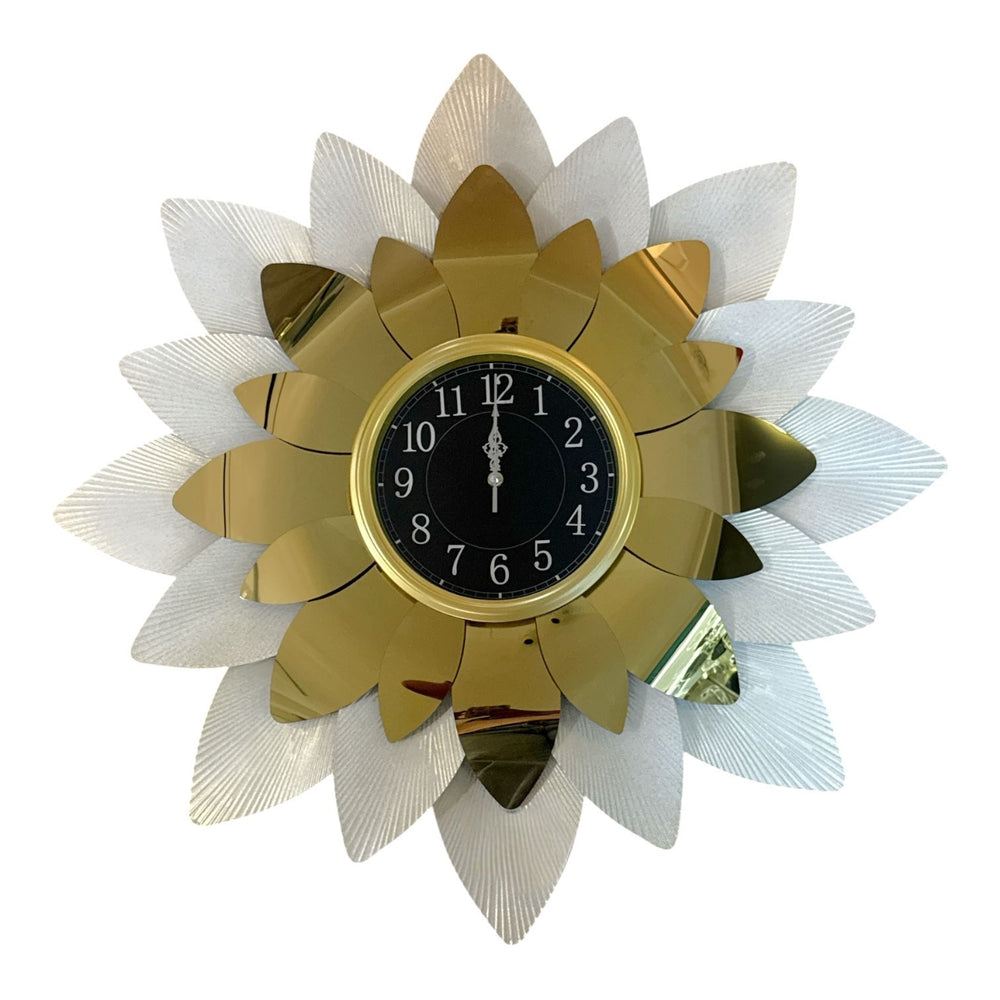 Placa Reloj Metálica GIRASOL