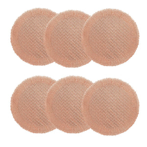 Individuales X6 Redondo Rose INOVA