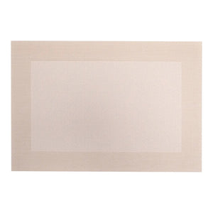 Individuales X6 Rectangular Crema SPACE
