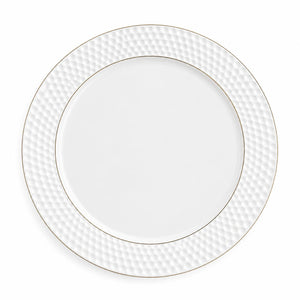 Plato llano Grande de Loza BLANCO
