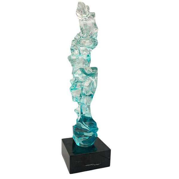 Adorno de Resina Azul AURA LIQUIDA
