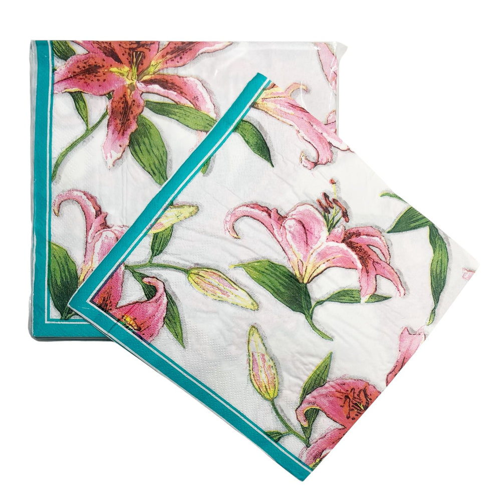Servilletas Decorativas LIRIOS