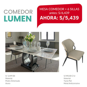 Mesa de Comedor LUMEN