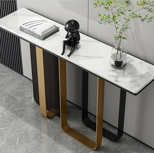 Consola INDUSTRIAL CHIC ORO