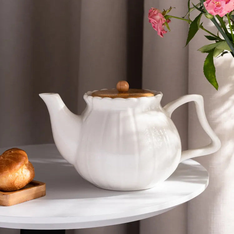 Tetera de Ceramica WHITE COLLECTION