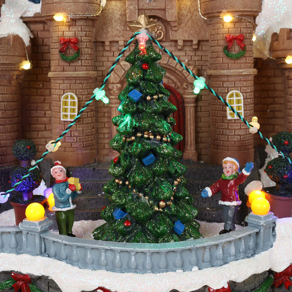 Carrusel Navideño con Luces