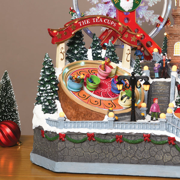 Carrusel Navideño con Luces