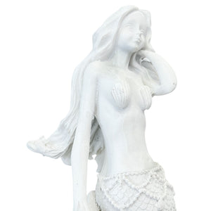 Adorno Sirena Blanca