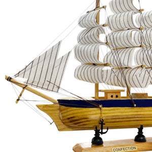 Adorno Barco Velero Natural