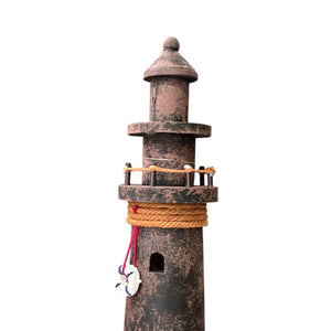 Adorno Faro Marrón Grande