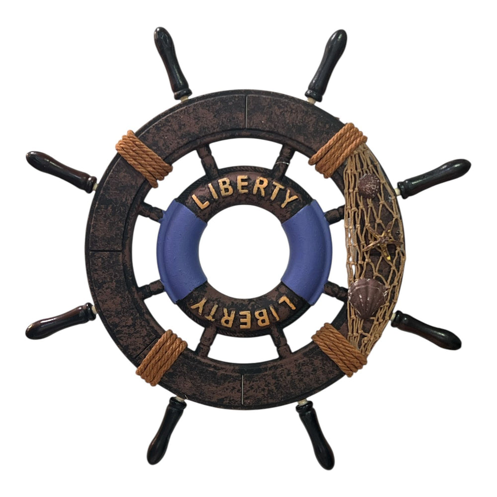 Adorno Ancla Marrón y Salva vidas
