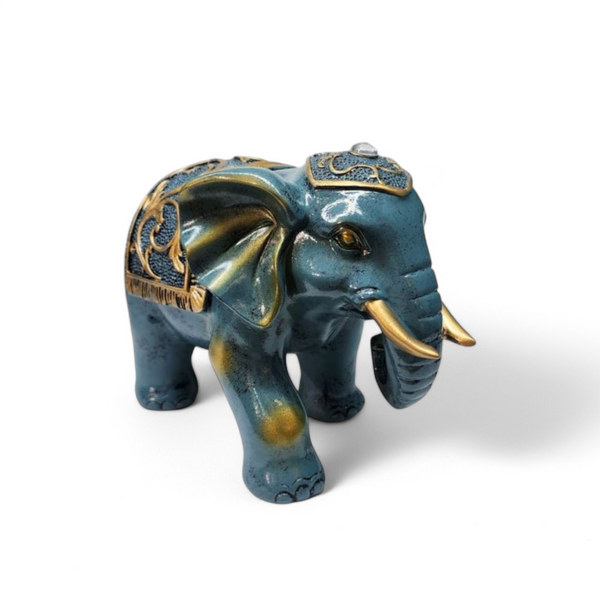 Adorno ELEFANTE HINDU AZUL