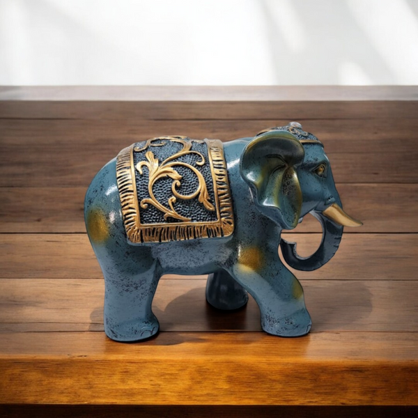 Adorno ELEFANTE HINDU AZUL