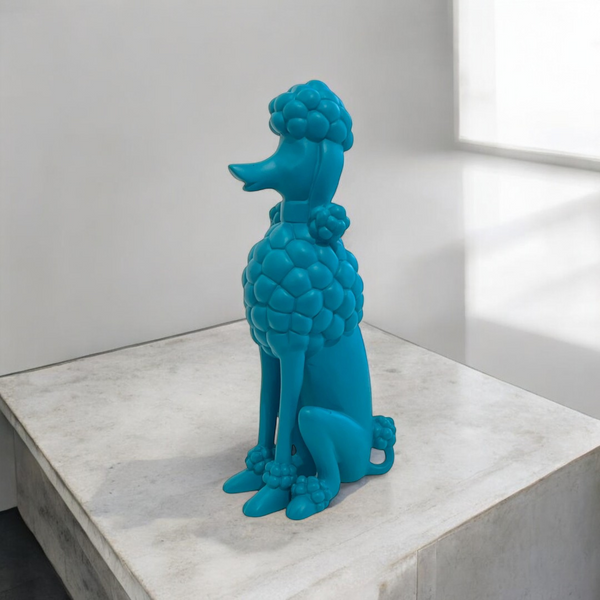 Adorno POODLE TURQUEZA