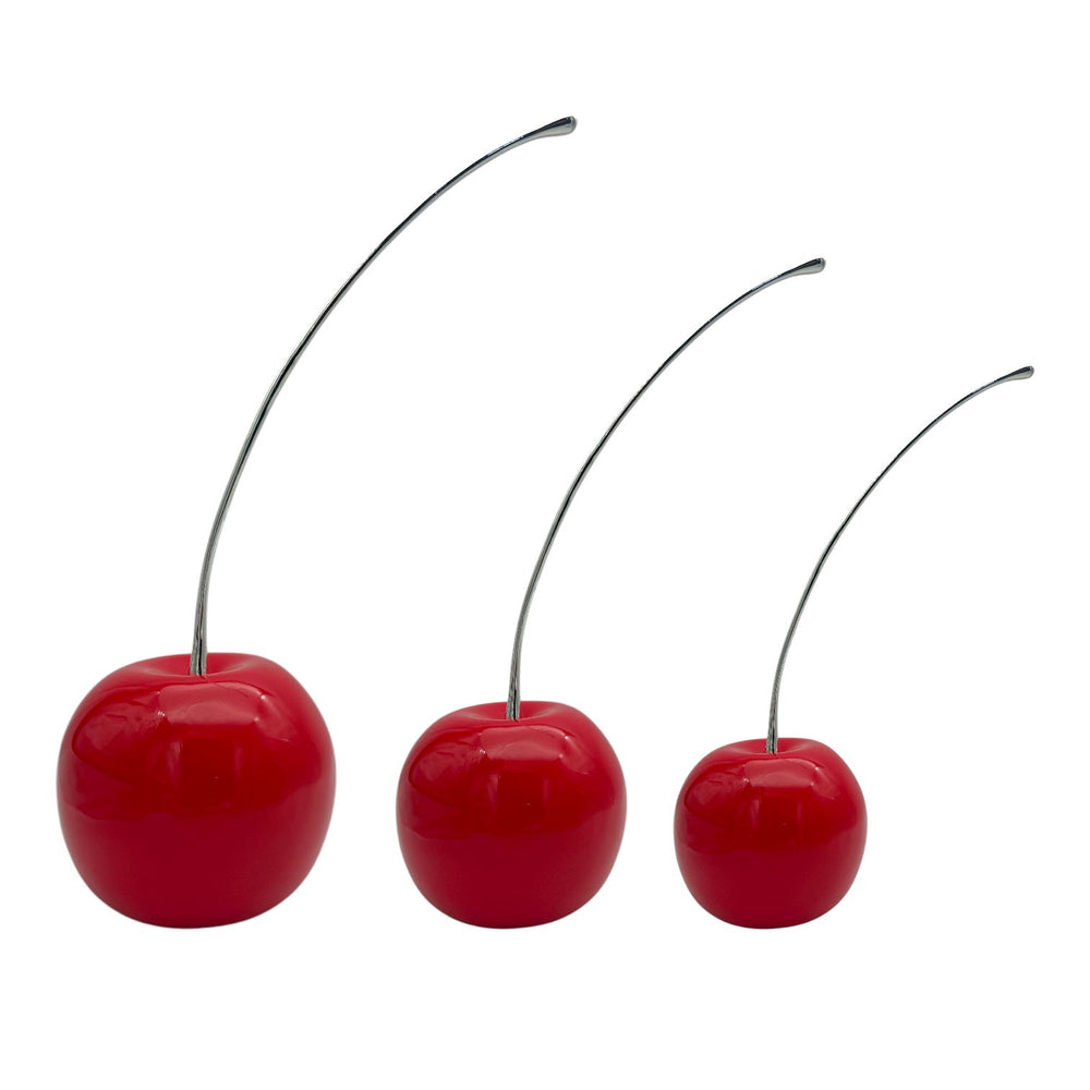 Adorno TRÍO DE CEREZAS