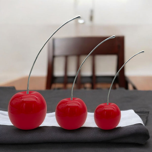 Adorno TRÍO DE CEREZAS