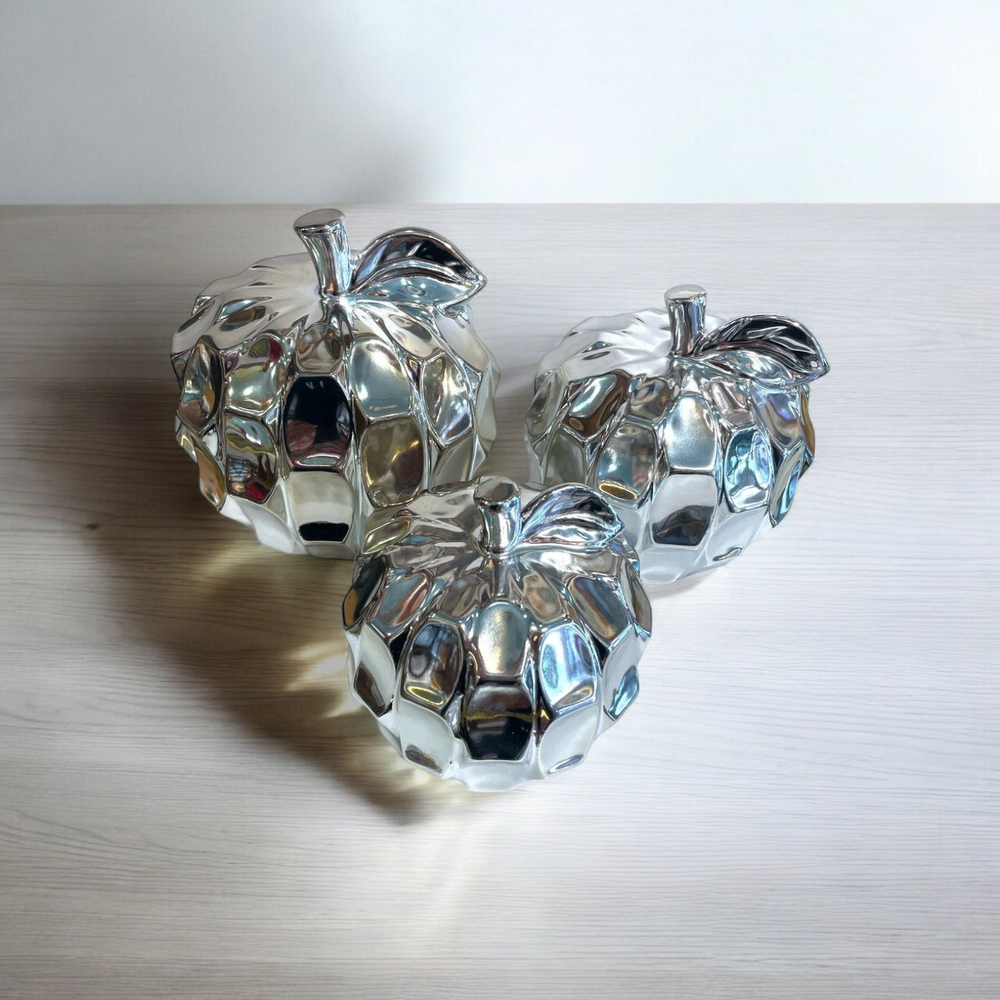 Set x3 Manzanas Silver