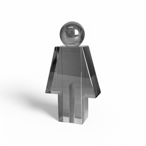 Adorno MUJER CRISTAL