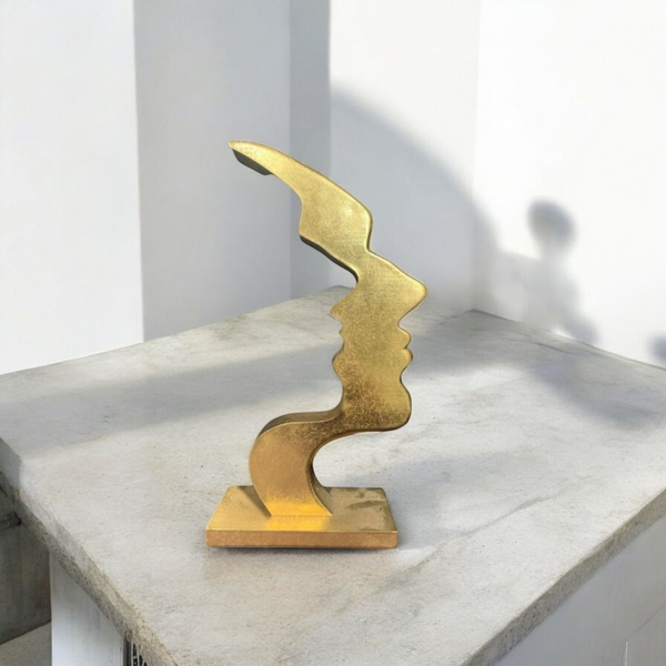 Adorno SILUETA DORADA