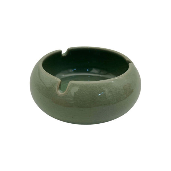 CENICERO VERDE OSCURO