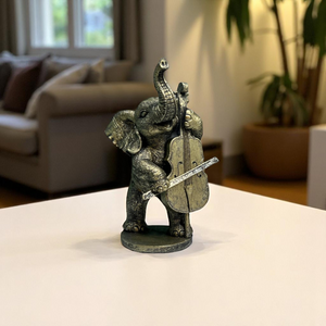 Adorno ELEFANTE VIOLONCHELISTA