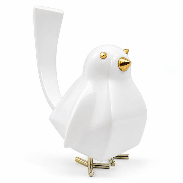 Adorno Pajarito Blanco