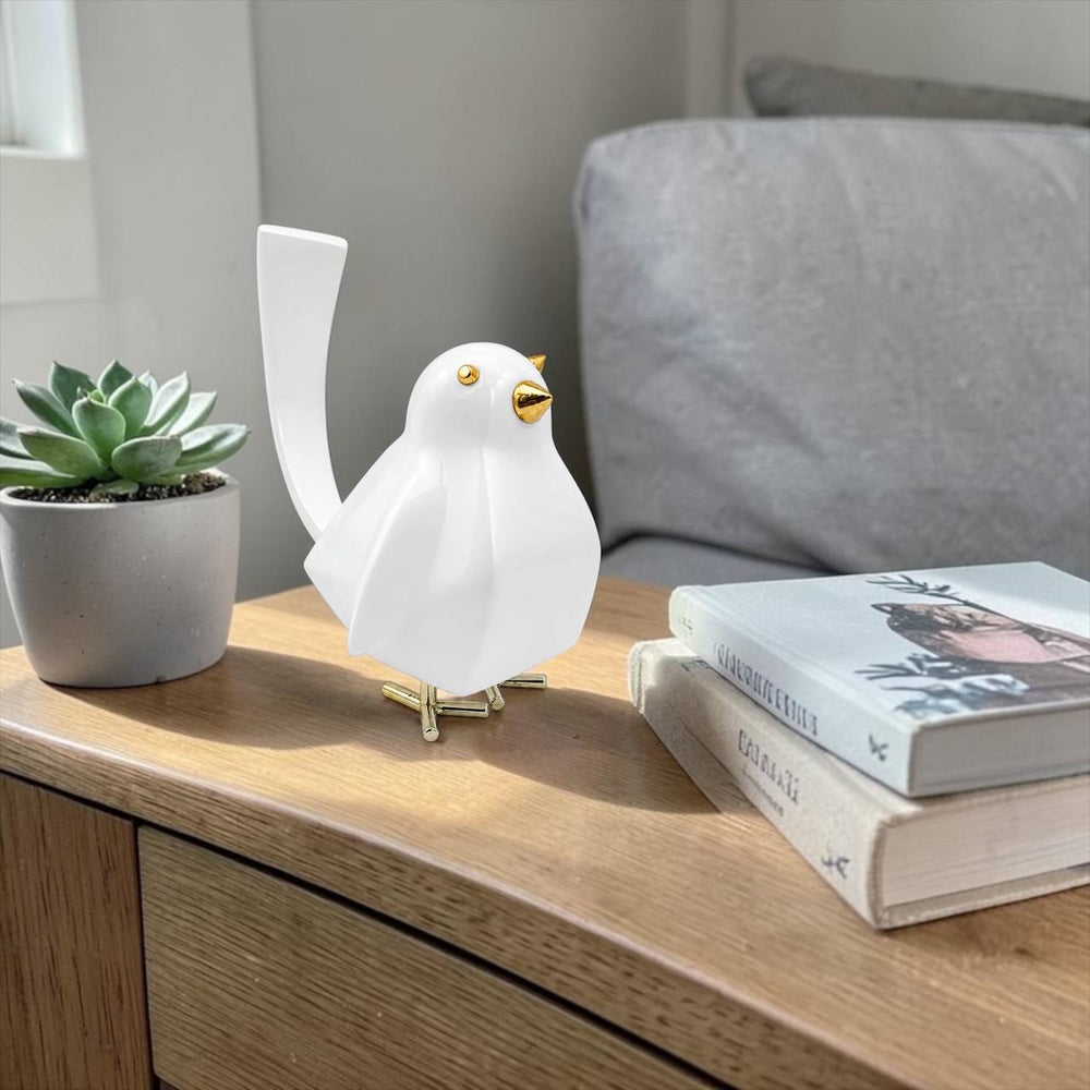 Adorno Pajarito Blanco