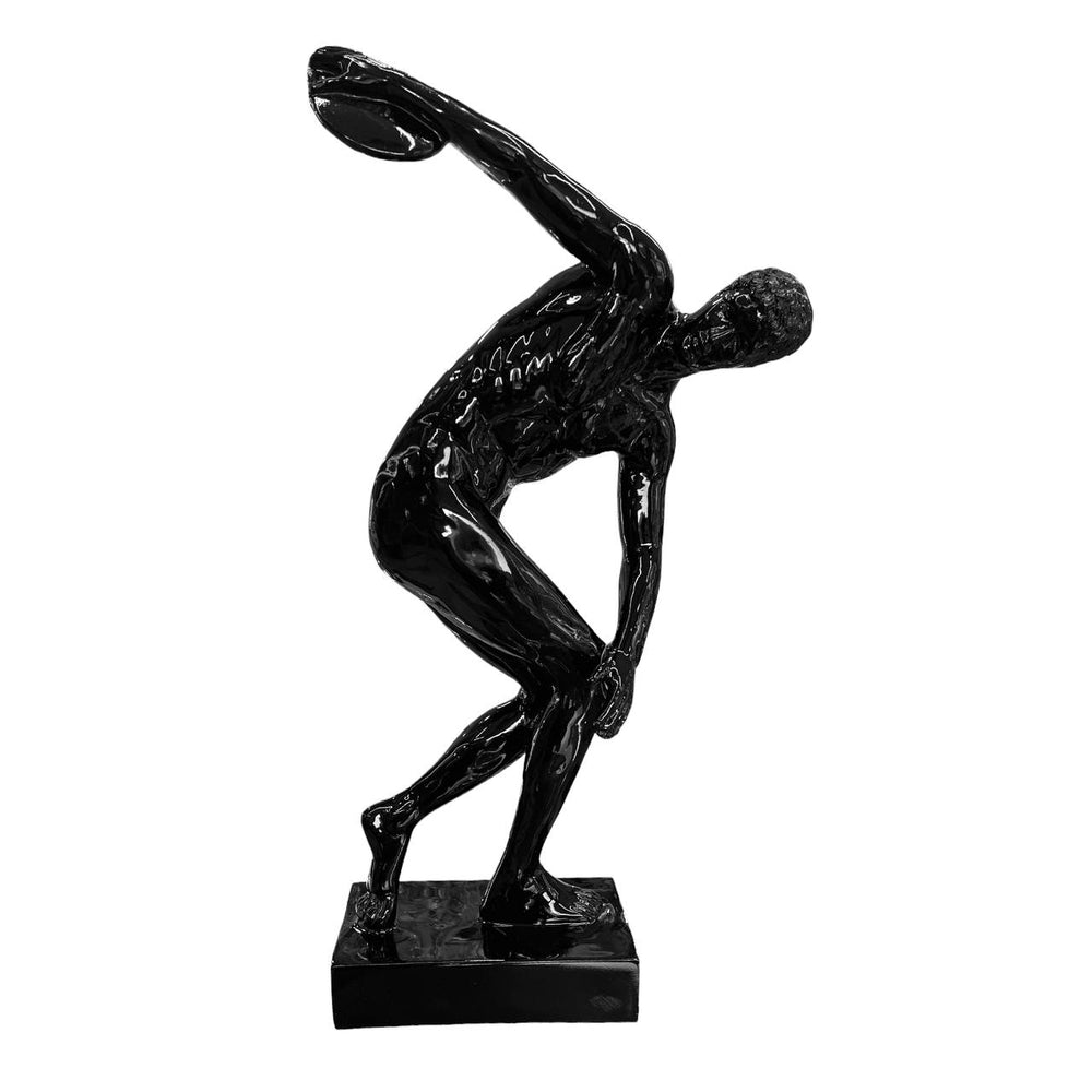 Adorno Lanzador de Disco Negro